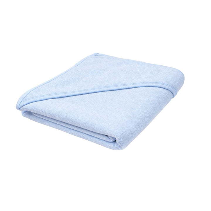 Badstof babyhanddoek met capuchon New Baby 100x100 cm blauw