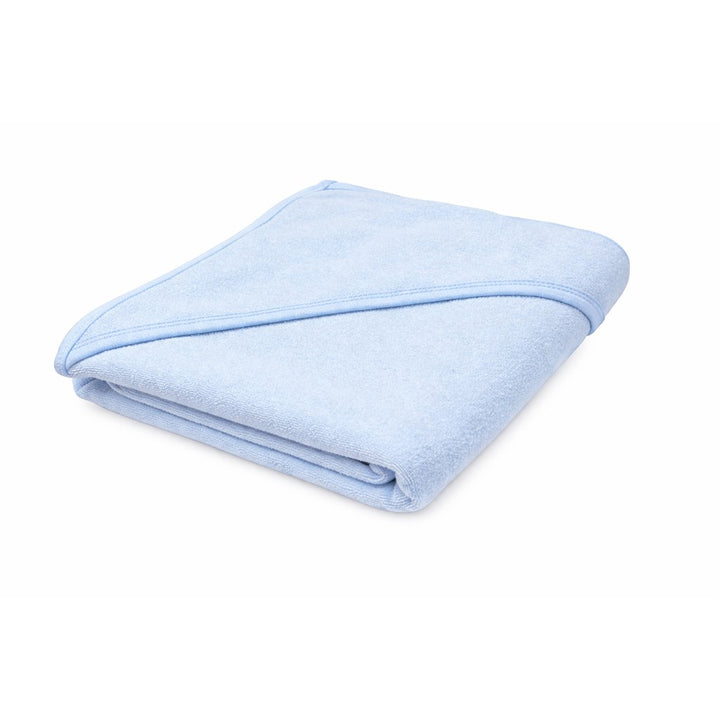 Badstof babyhanddoek met capuchon New Baby 100x100 cm blauw
