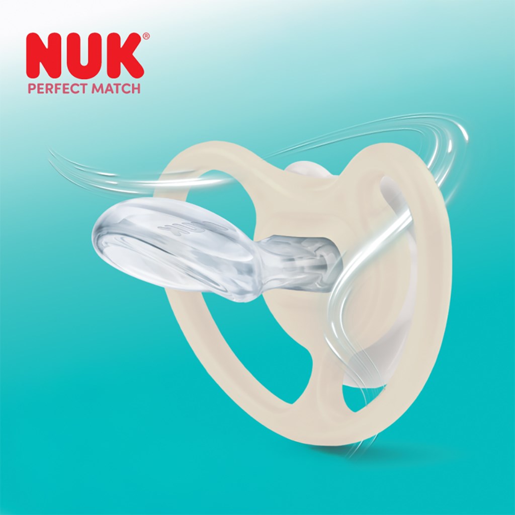 NUK Perfect Match Air Night fopspeen VUURVLIEGJE/SCHAAP 6-18 mnd 2 st.