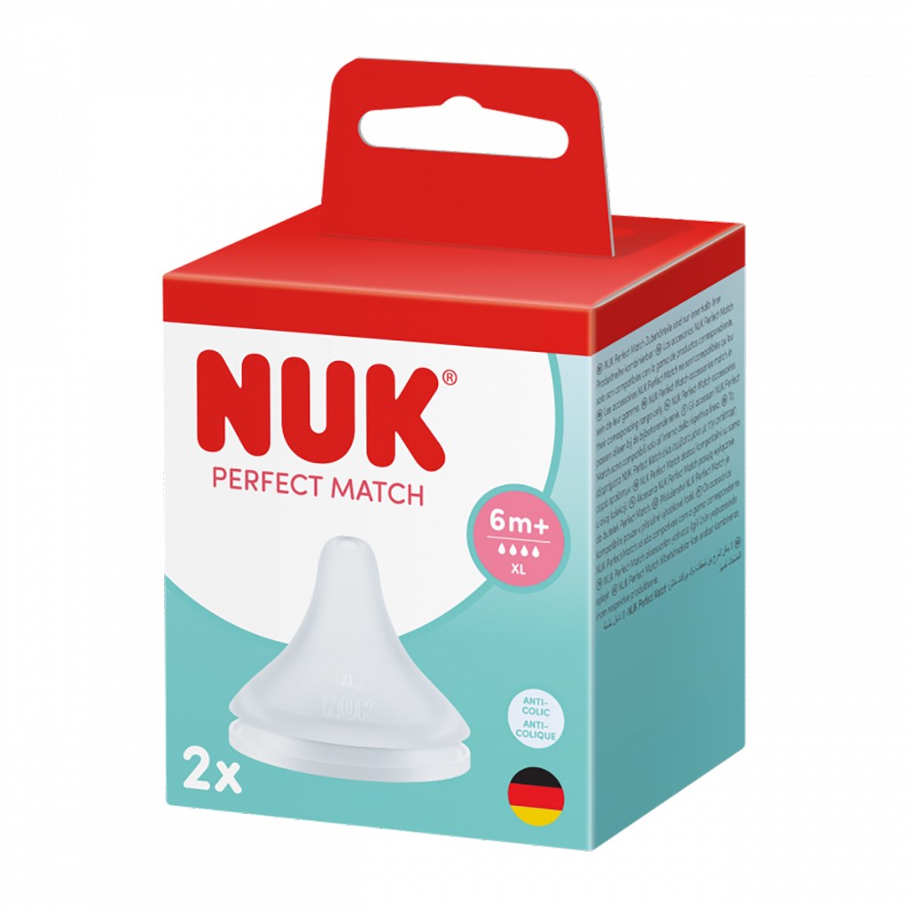 NUK Perfect Match speen XL (6+) 2 st.