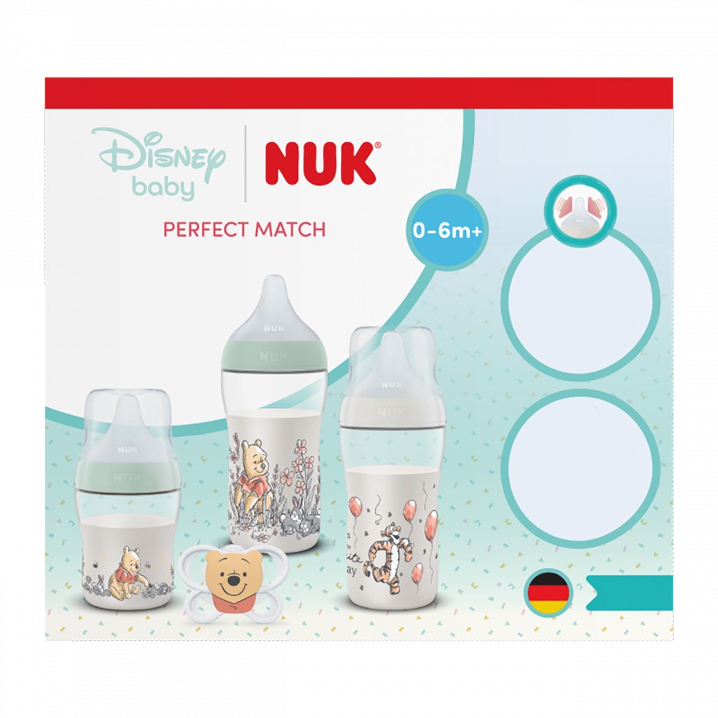 NUK Perfect Match Disney Winnie de Poeh set