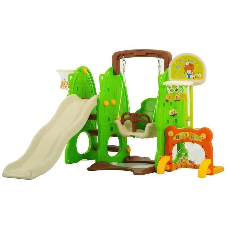 Kinderglijbaan groen Baby Mix