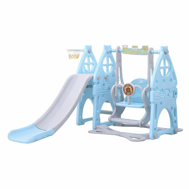 Kinderglijbaan - babyblauw
