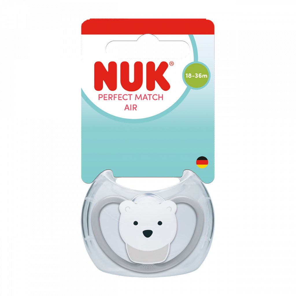 NUK Perfect Match Air fopspeen IJSBEER 18+ mnd 1 st. doosje