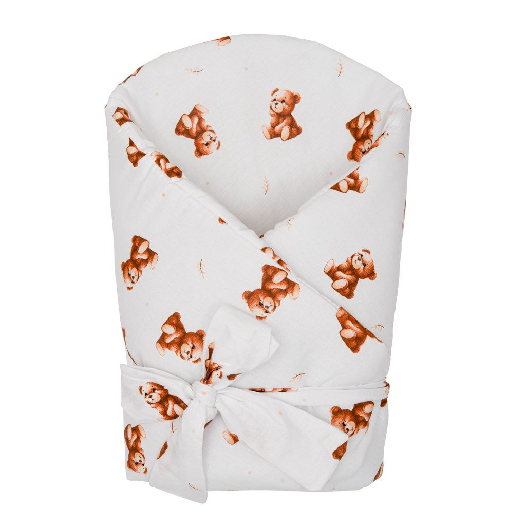 Inbakerdoek New Baby Sweet baby bears 80x80 cm
