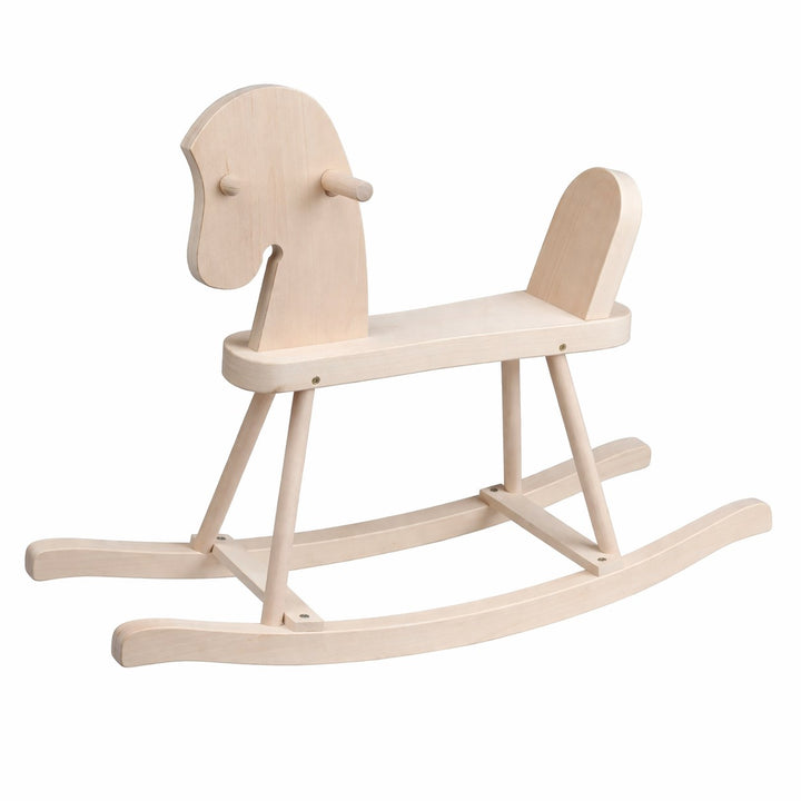 Houten hobbelpaard voor kinderen Baby Mix naturel