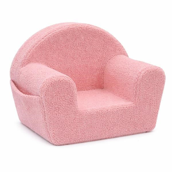 Babyfauteuil met zijvak New Baby Teddy roze