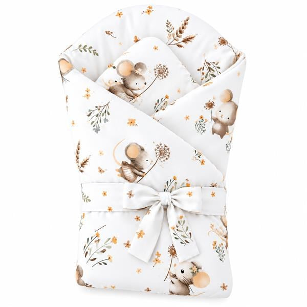 Inbakerdoek New Baby Schattig muisje 80x80 cm – productfoto