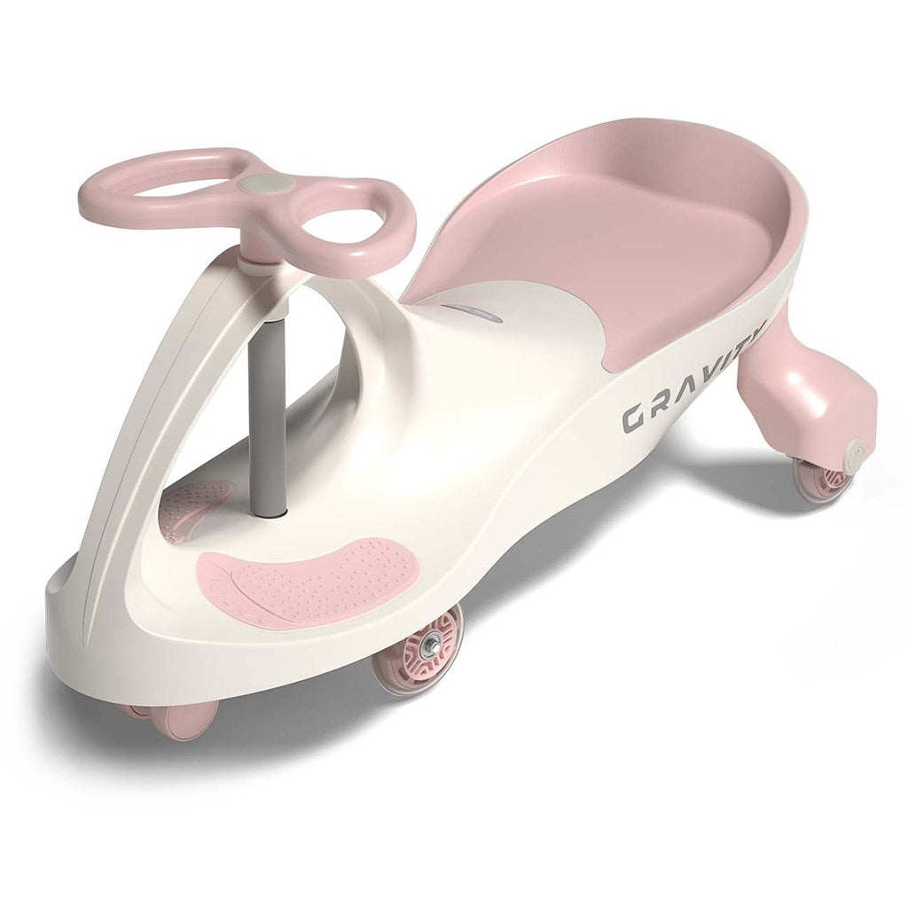 Kinderloopfiets Gravity Milly Mally crème roze