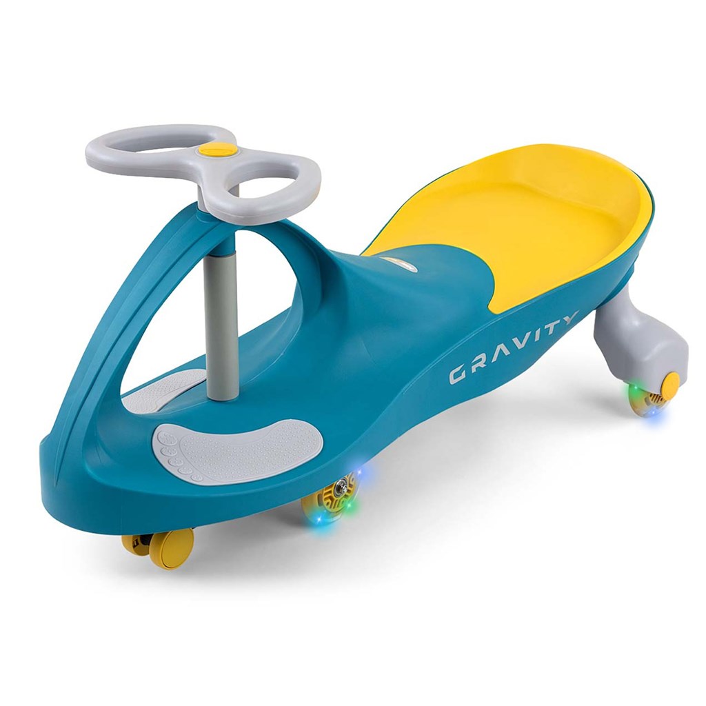 Kinderloopfiets Gravity Milly Mally groen geel