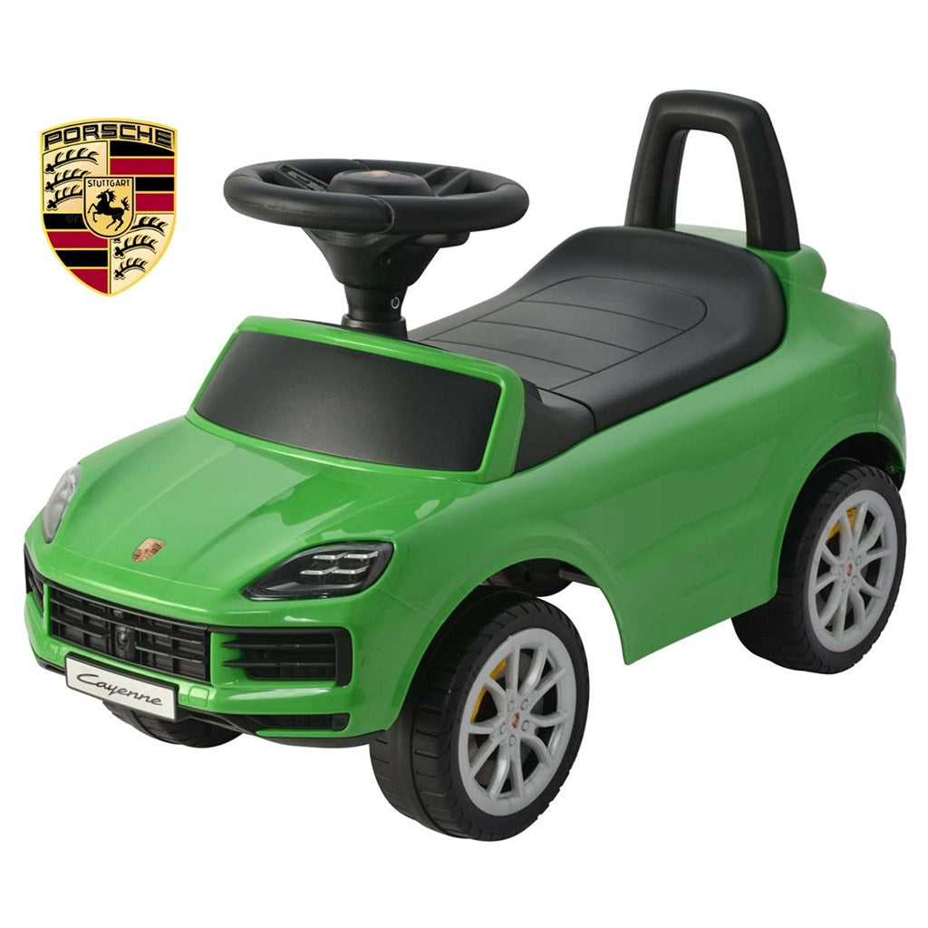 Milly Mally Porsche Cayenne S groene loopauto