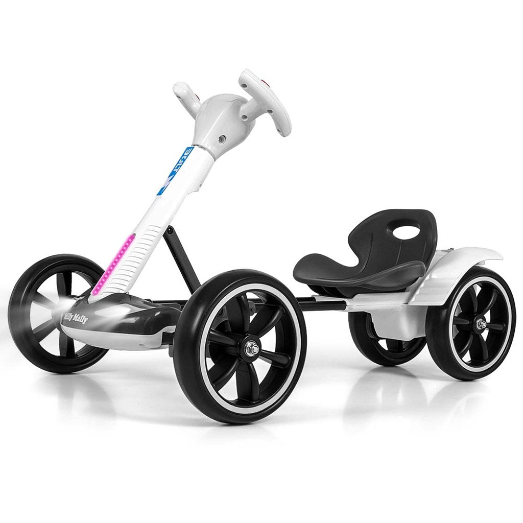 Elektrische skelter GOKART BOLT Milly Mally wit