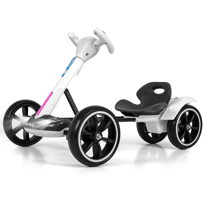 Elektrische skelter GOKART BOLT Milly Mally wit