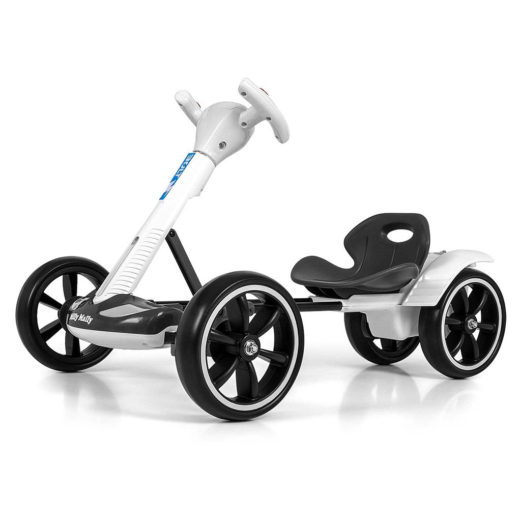 Elektrische skelter GOKART BOLT Milly Mally wit