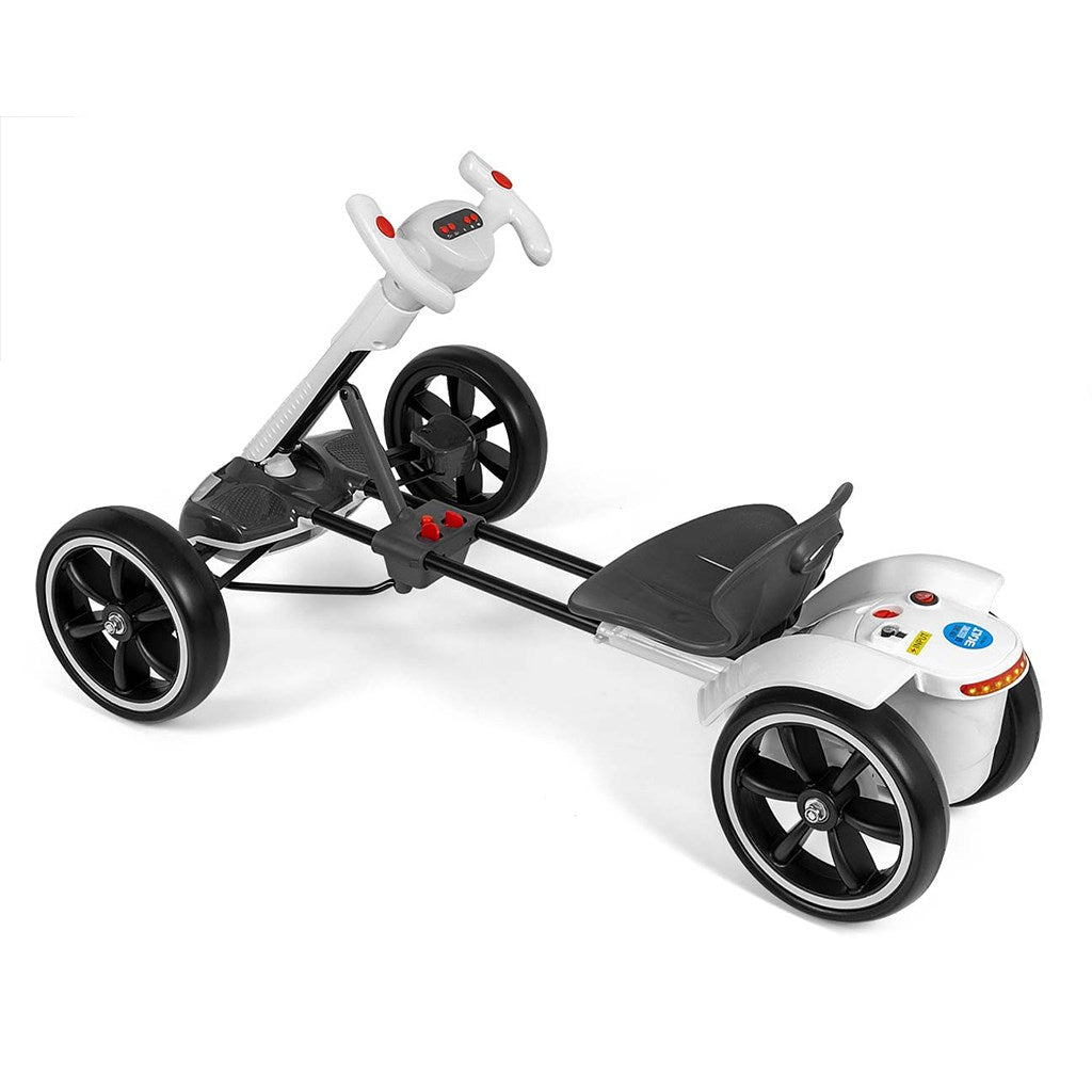 Elektrische skelter GOKART BOLT Milly Mally wit