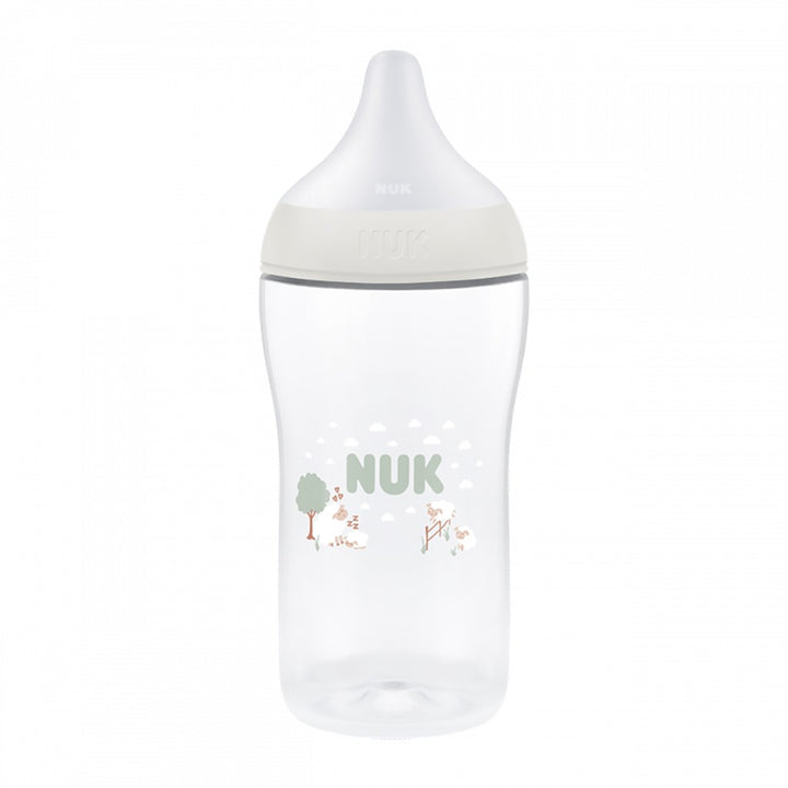 NUK Perfect Match babyfles met temperatuurcontrole Schaap 260 ml