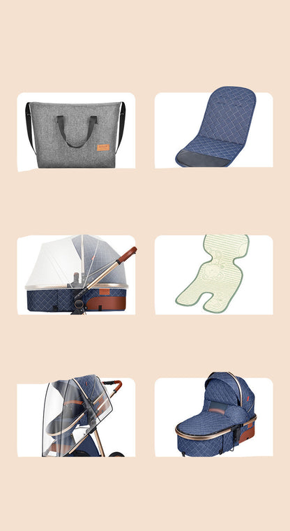 BB-Essentials BreezeRide™ 2-in-1 Lichtgewicht Kinderwagen