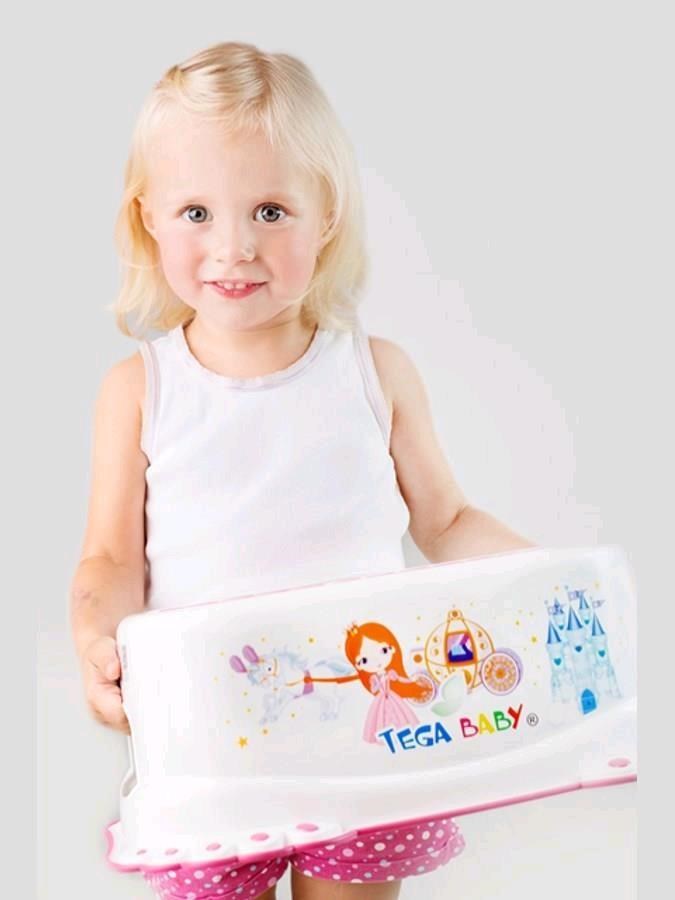 Kinder antislip opstapje badkamer uil grijs