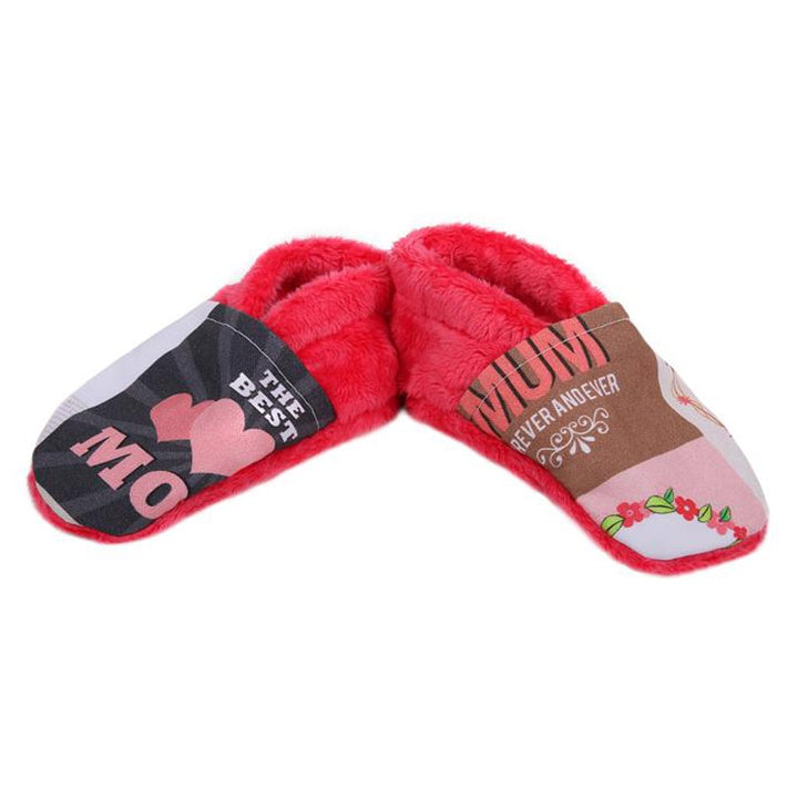 Slofjes Cuddly Zoo Mom M koraal