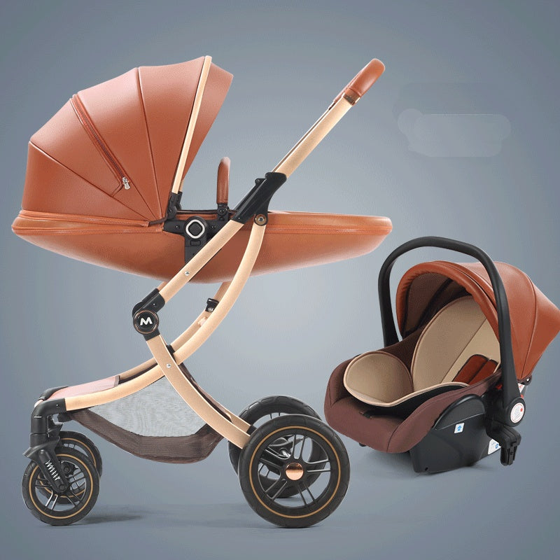 BB-Essentials RoyalRide 2-in-1™ – Luxe Kinderwagen met Autostoel