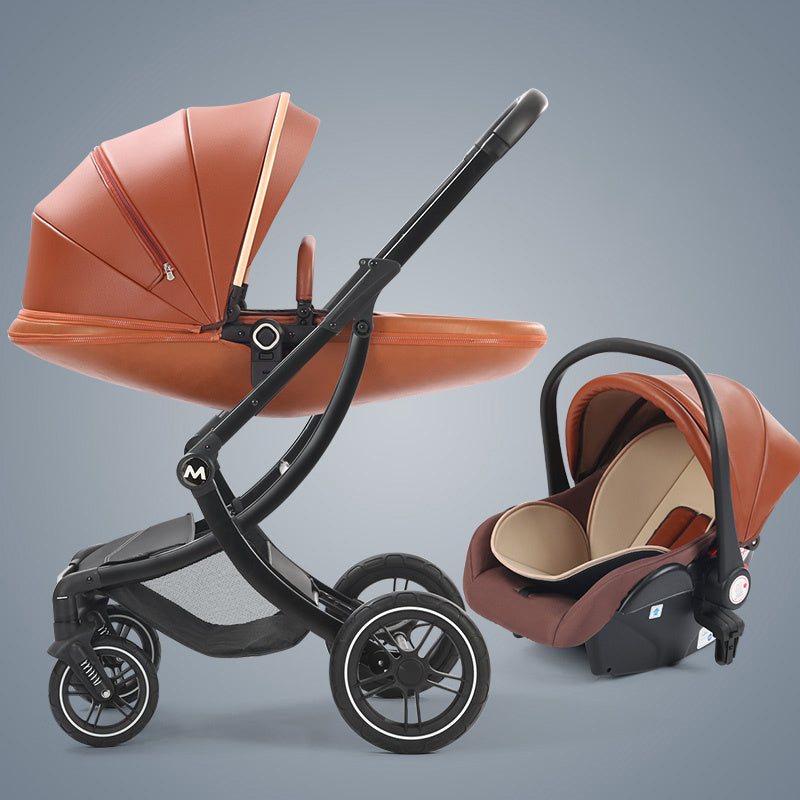 BB-Essentials RoyalRide 2-in-1™ – Luxe Kinderwagen met Autostoel