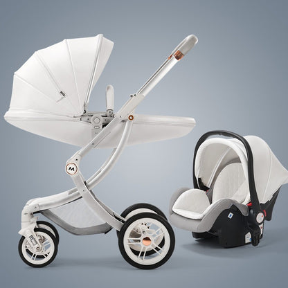 BB-Essentials RoyalRide 2-in-1™ – Luxe Kinderwagen met Autostoel