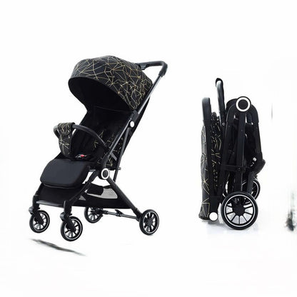 Baby Essential Lightweight Four-Wheel Baby Stroller