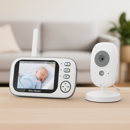 Premium Babyfoon met Temperatuurbewaking & Twee-weg Audio