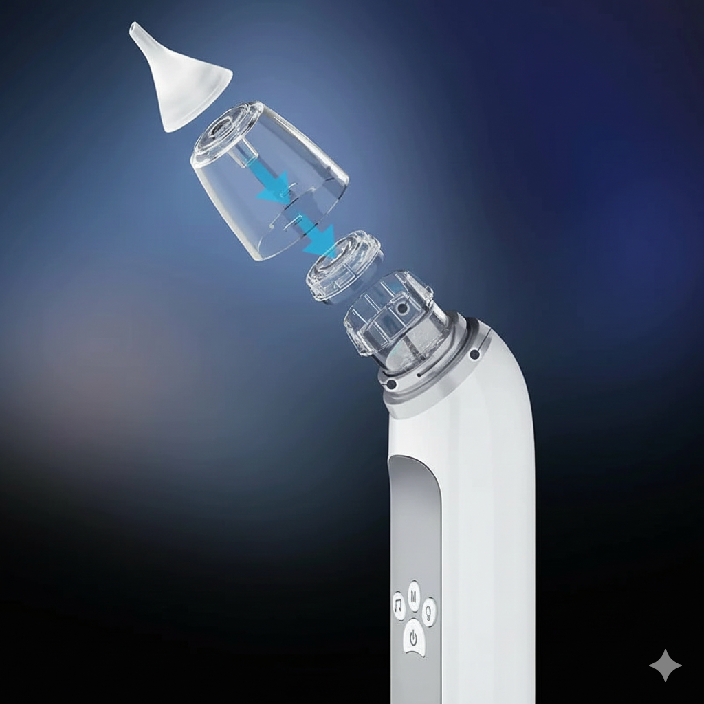 Baby Essential Elektrische Neusreiniger 3-standen