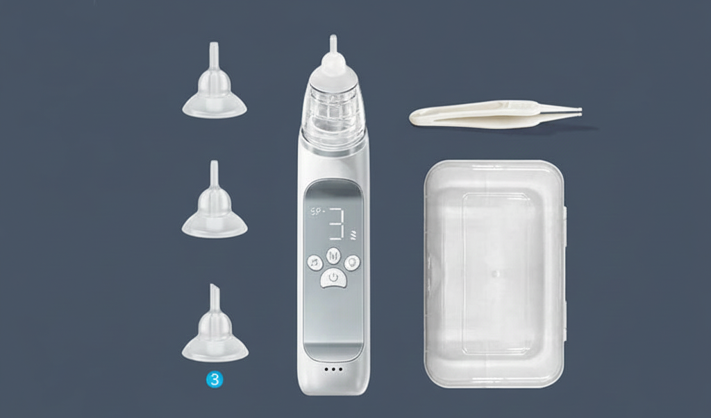 Baby Essential Elektrische Neusreiniger 3-standen