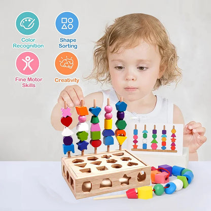 Baby Essential Montessori Kleur- en Vormpuzzel