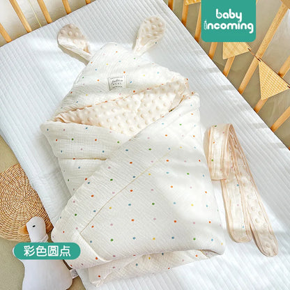 Baby Essential Katoenen Babykleed Konijnenoren