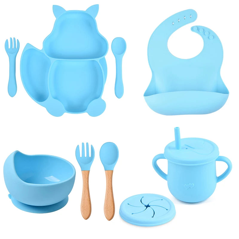 Baby Essential Silicone Eetset voor Kinderen
