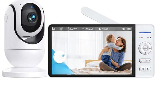 Baby Essential Video Babyfoon 7" PTZ