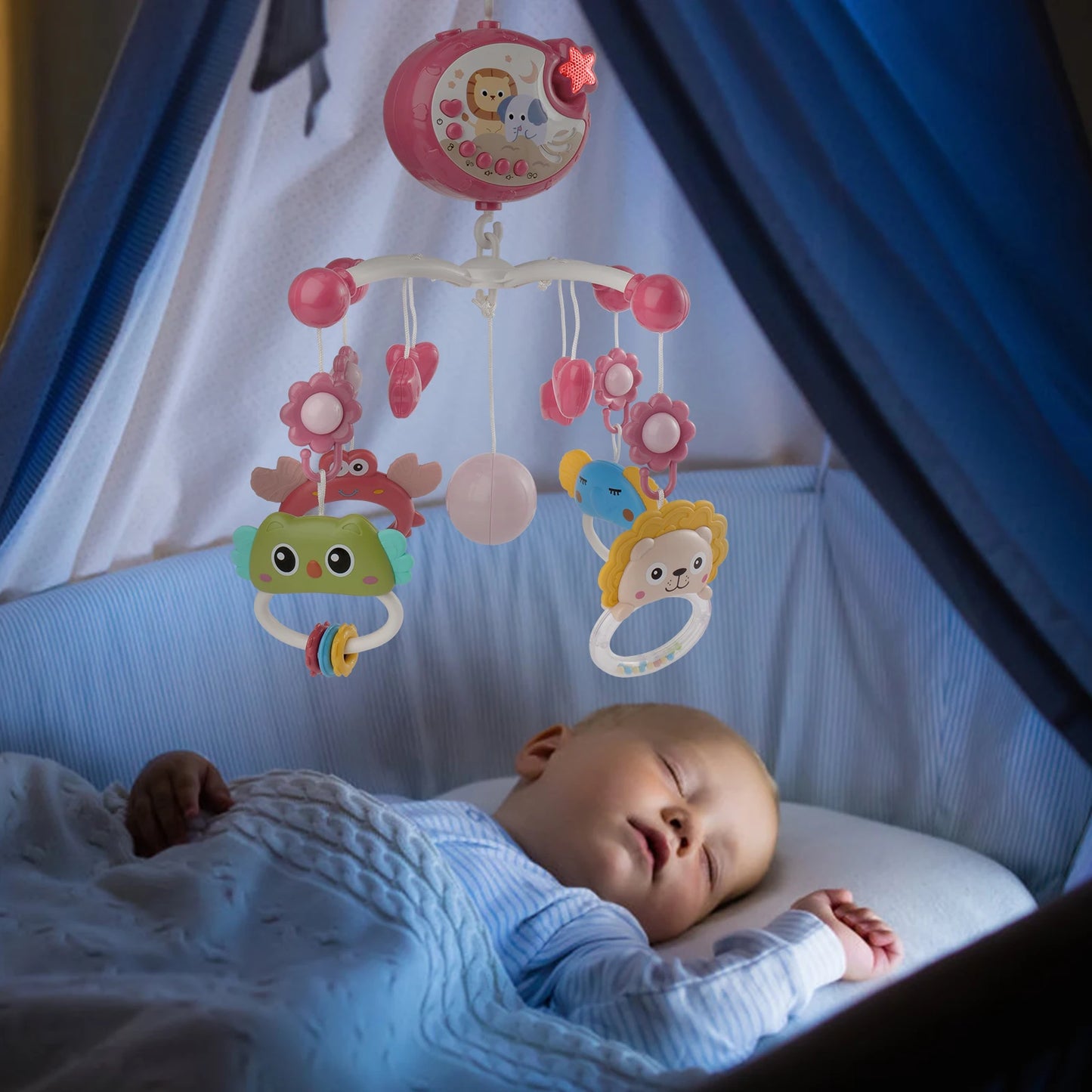 Baby Essential Muzikale Bedmobiel met Projectie