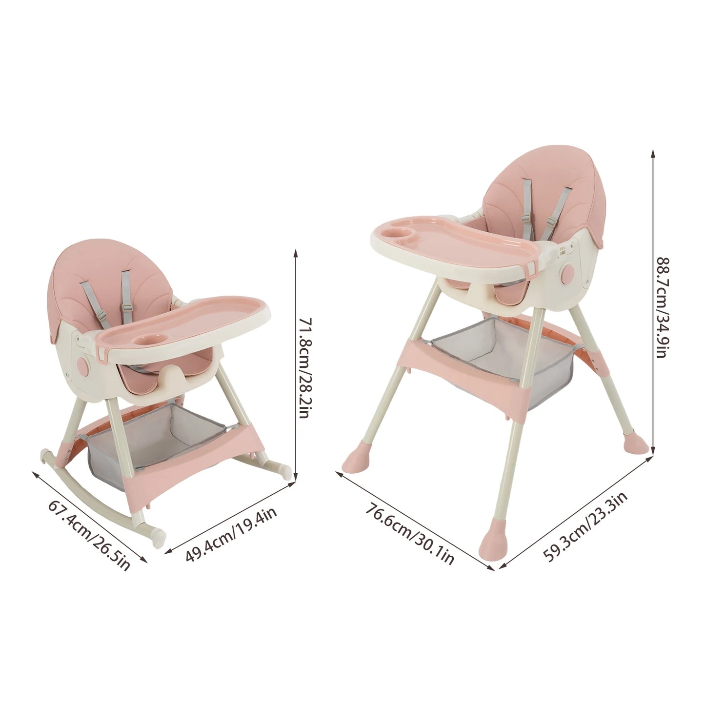 Baby Essential Verstelbare Hoogstoel