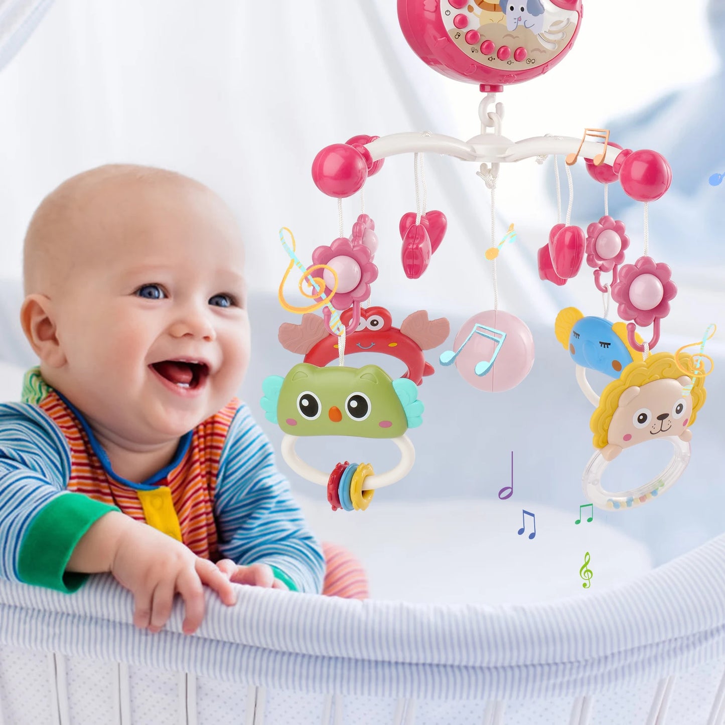 Baby Essential Muzikale Bedmobiel met Projectie