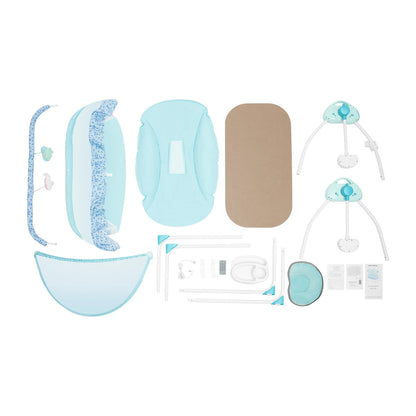 Elektrische Babywieg met 5 Snelheden & Bluetooth Muziek