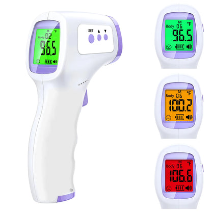 Baby Gezondheidsset – Contactloze Infrarood Thermometer + Vinger Pulse Oximeter