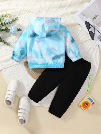 Baby Essential Casual Tie-Dye Set Jongens