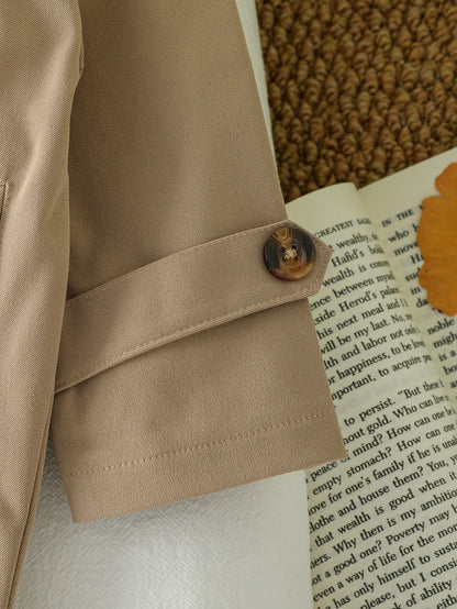 Baby Essential Klassieke Trenchcoat voor Jongens (1–3 Jaar)