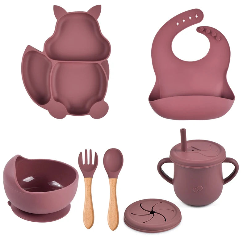 Baby Essential Silicone Eetset voor Kinderen