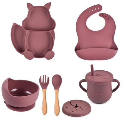 Baby Essential Silicone Eetset voor Kinderen