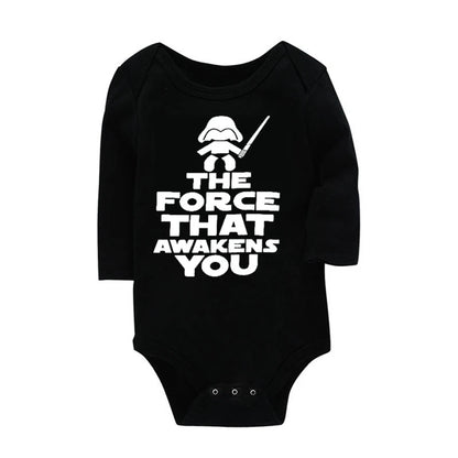 Baby Romper “The Force is Strong With This One”