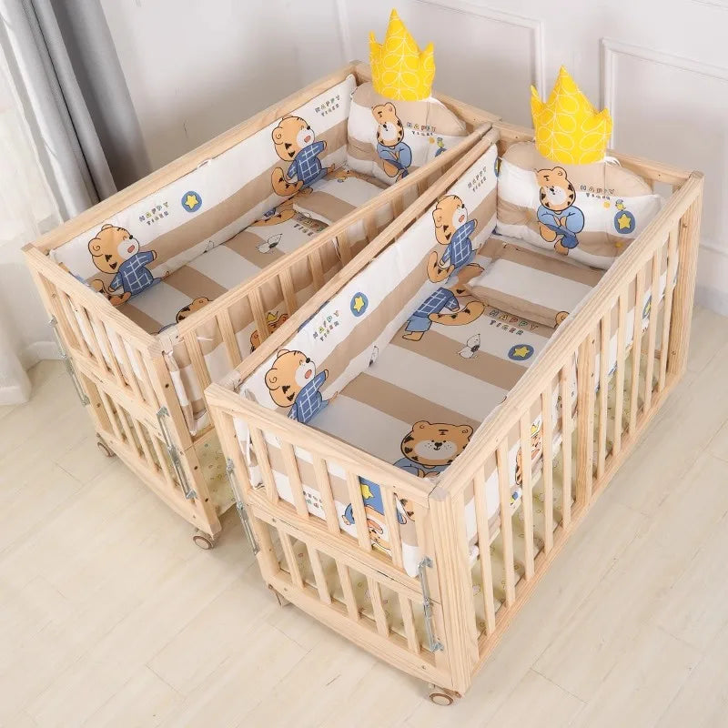 Baby Essential TwinCozy™ Double Crib