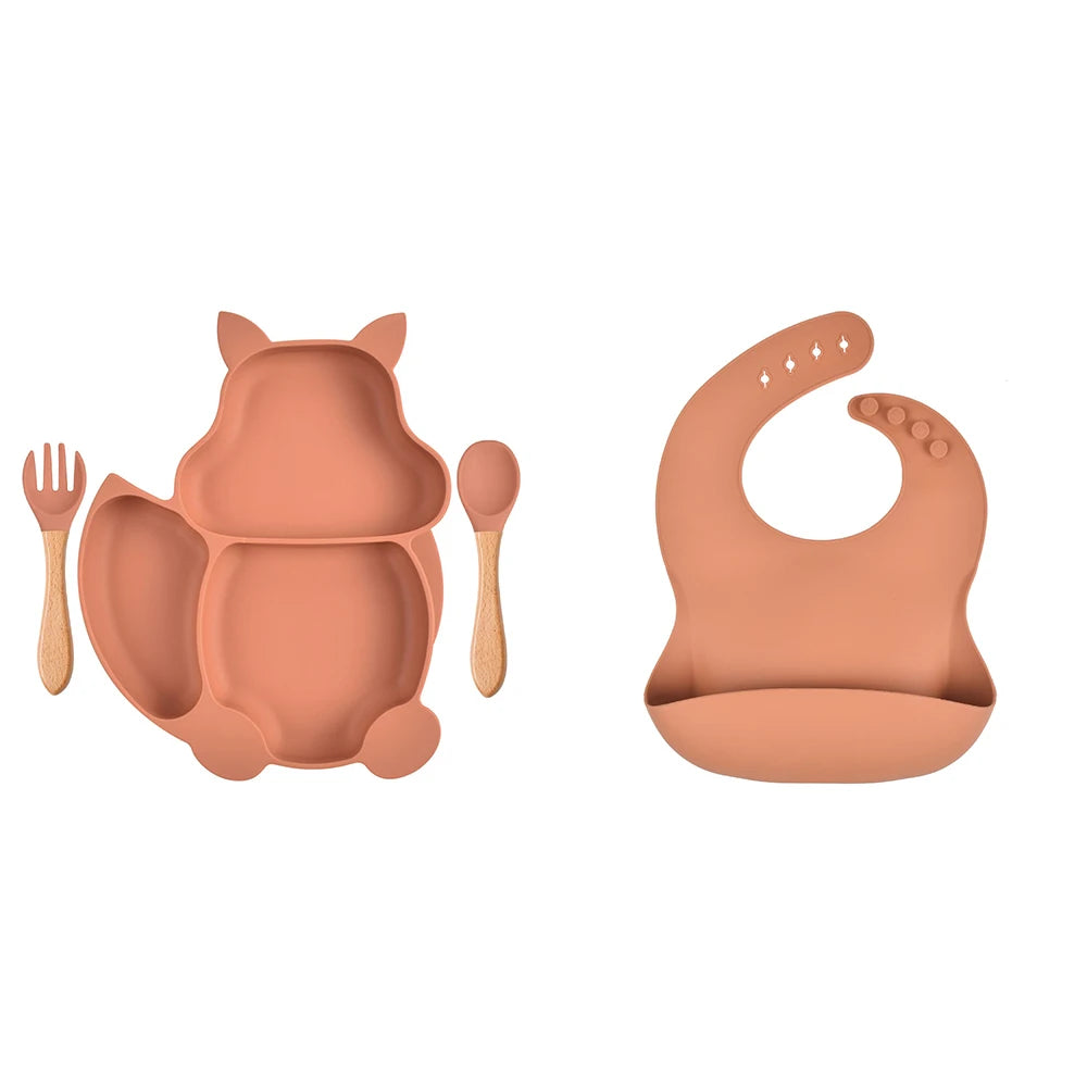 Baby Essential Silicone Eetset voor Kinderen