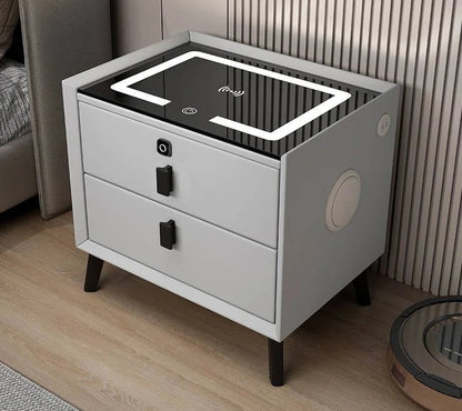 Baby Essential Luxe Nachtkastje 3 Laden met Draadloos Laden