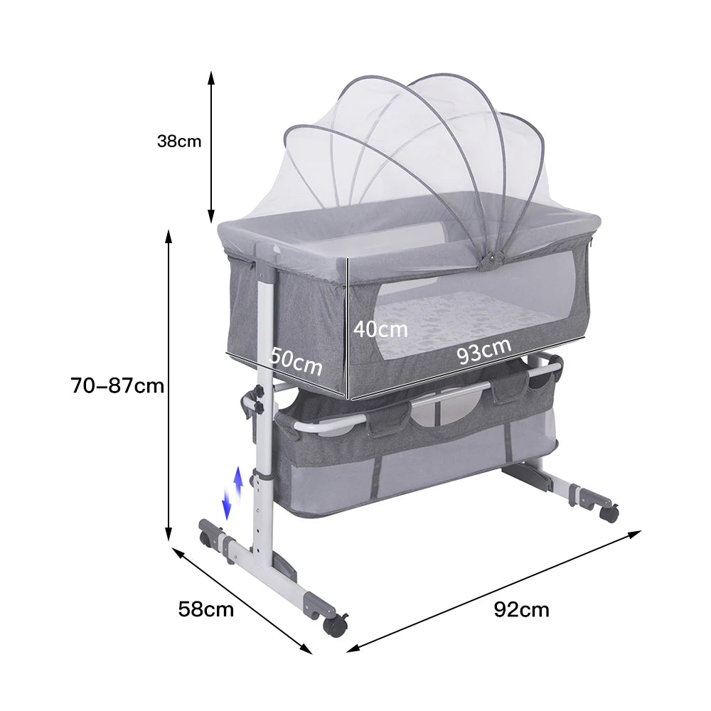 Baby Essential 3-in-1 Reisbed & Wieg