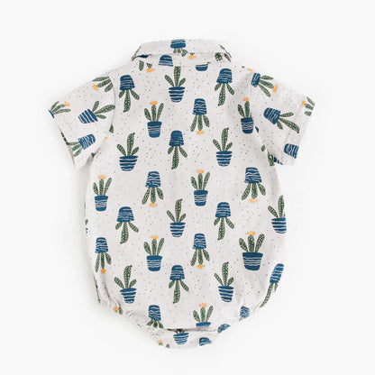 Sanlutoz Baby Romper – Zomer Bodysuit met Schattige Print