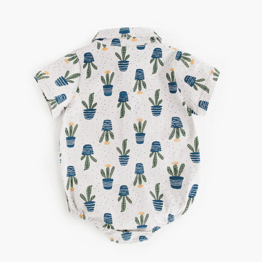 Sanlutoz Baby Romper – Zomer Bodysuit met Schattige Print